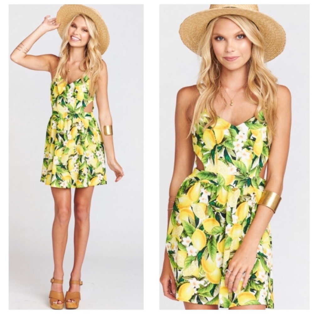 NWOT Show Me Your Mumu Piper Dress Citrus